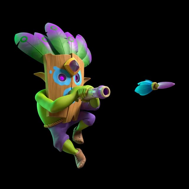 Dart Goblin Evolution from Clash Royale