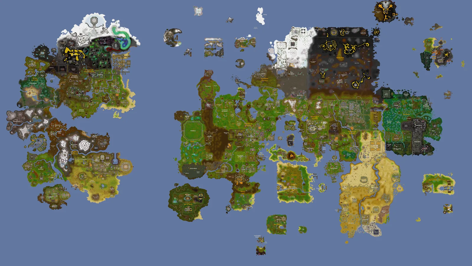Gielinor map